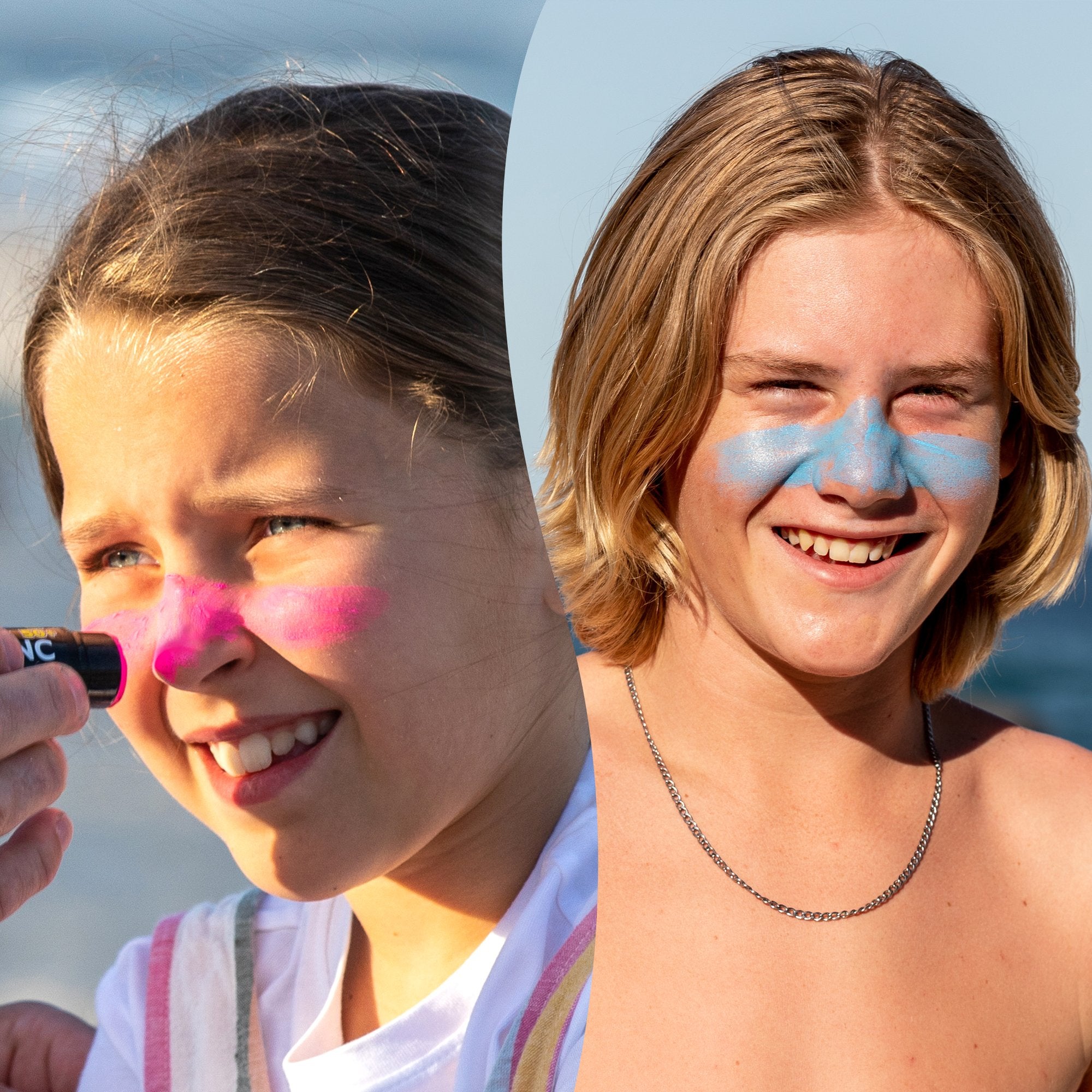 Zinc Stick SPF 50+ Triple pack 3 sticks (Rosa/Blanco/Azul)