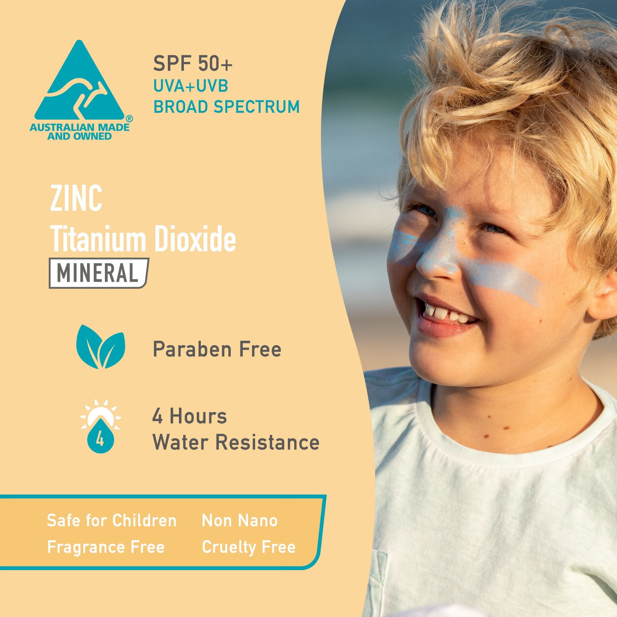 Zinc Stick SPF 50+ Triple pack 3 sticks (Rosa/Blanco/Azul)