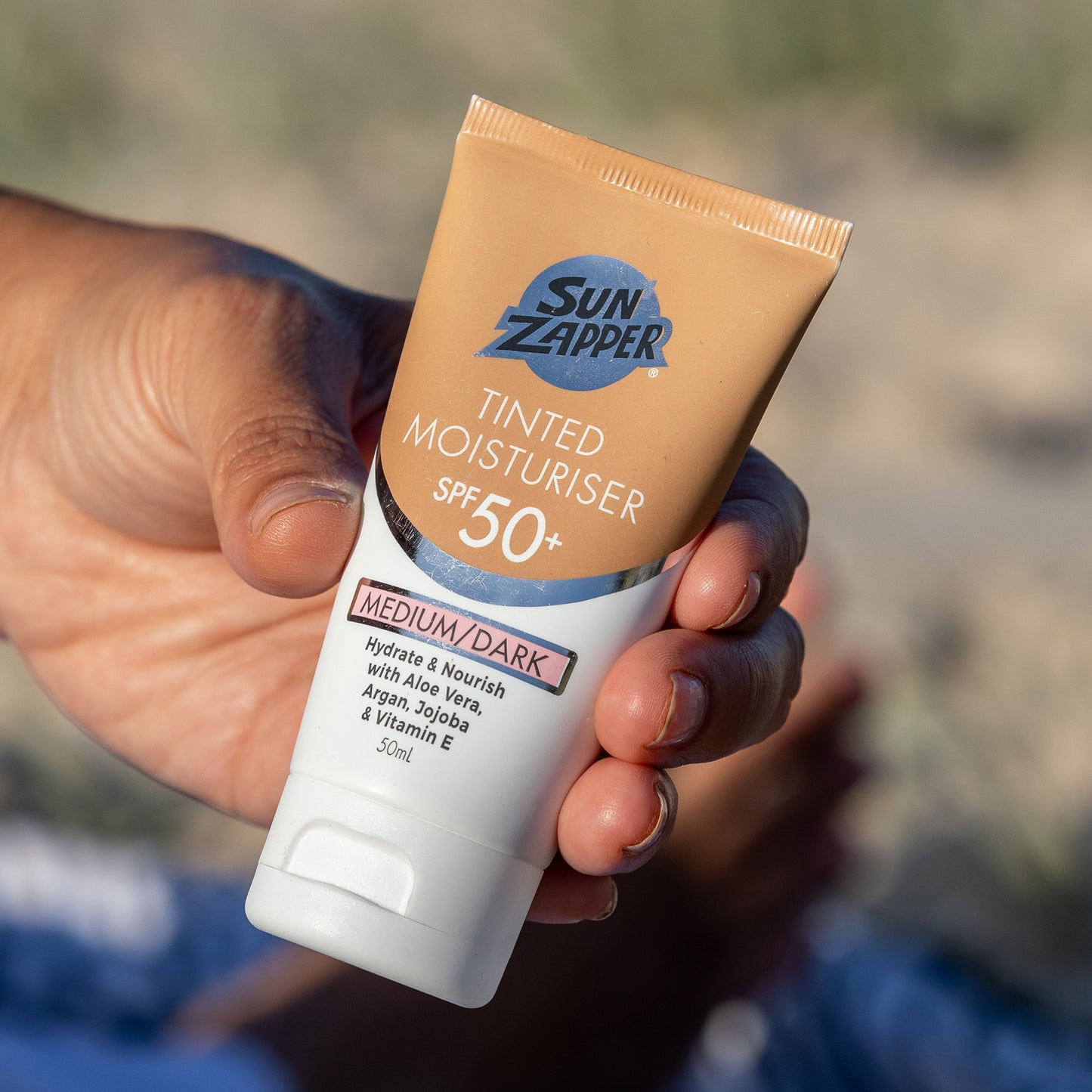 Tinted moisturiser cream SPF 50+ Medium / Dark "BB Cream"